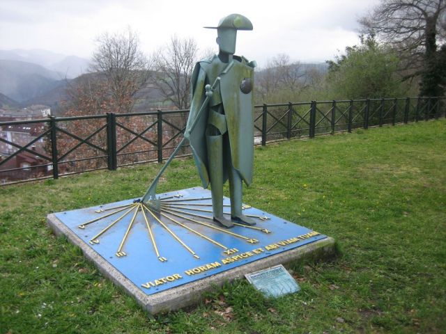 Pilgerdenkmal in Tineo